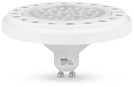 Żarówka LED GU10 ES111 12W biała neutralna 30  - obudowa biała