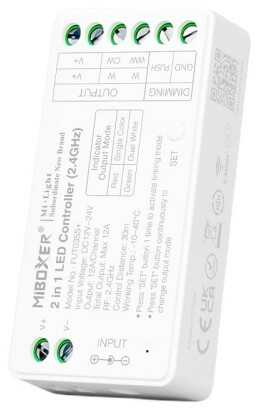 Sterownik LED 2w1 MONO/CCT 12A - FUT035S+ (FUT036 / FUT035)