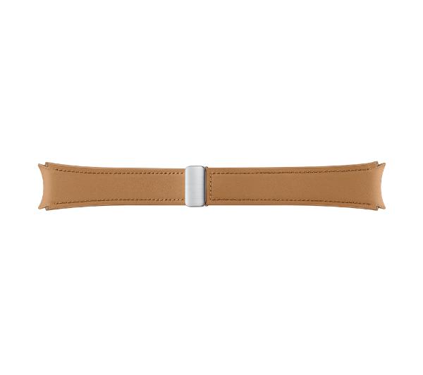 Samsung D-Buckle Hybrid Eco-Leather do Galaxy Watch6 (M/L) (camel)