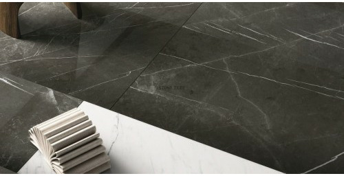 Wielkoformatowa płytka Pierta Grey poler 300 cm x 150 cm