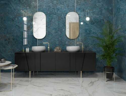 GRES LUX KIONIA AZZURRO POLER /120x60/ 120x120/