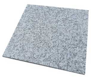 Płytka granitowa szara płomieniowana G602 60x60x1,5