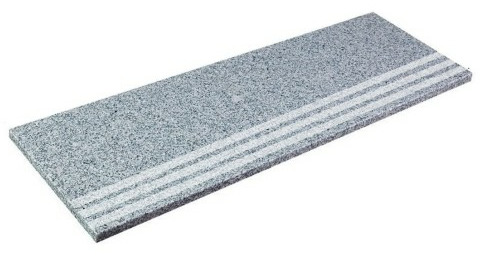 Stopnica granitowa polerowana z antypoślizgiem G603 100x35x2