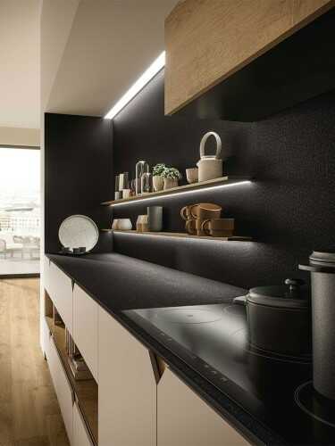 Spiek kwarcowy 12mm Nero Zimbabwe 324x162 cm
