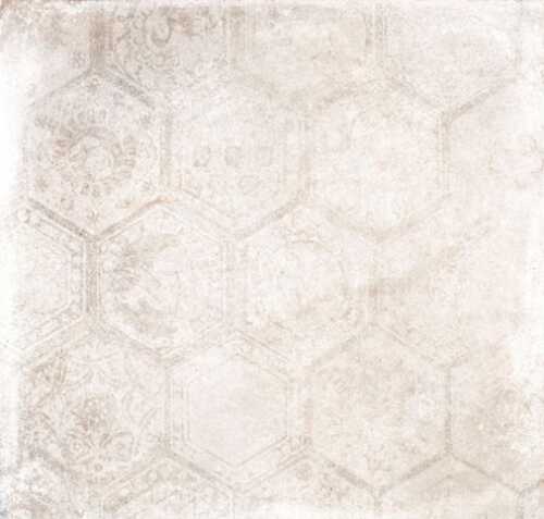 Płytka gresowa Soft Concrete Hexagon Brown 60x60x0,8cm