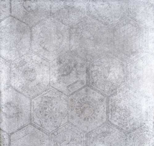 Płytka gresowa Soft Concrete Hexagon Iron 60x60x0,8cm