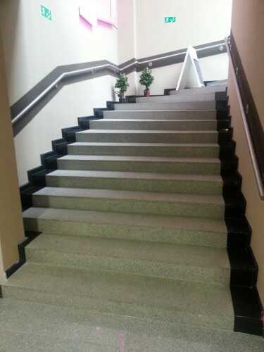 Parapet Stopnica granitowa szara polerowana G602 180x33 2cm Bianco Sardo