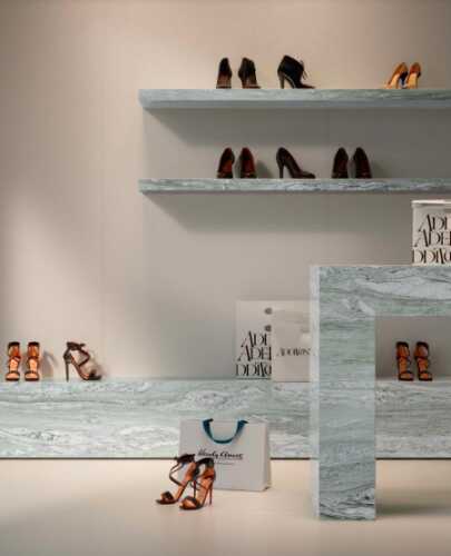 Spiek kwarcowy Grande Marazzi Verde Cipollino Matt 320 cm x 160 cm x 0,6 cm