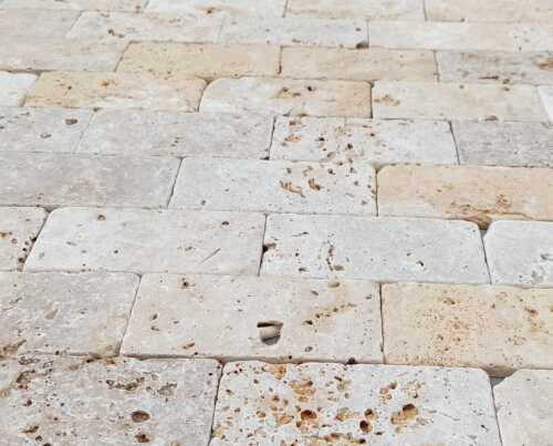 Kamień dekoracyjny trawertyn Classic Mix 7,5x15