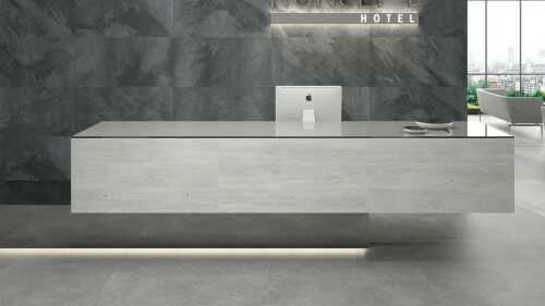 Gres K-Slate Grafito / Black 120x60x1 cm
