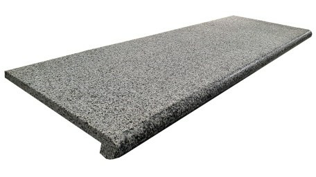 Schodek Granitowy G654 New Dark grey 135x35x2 stopnica Bullnose