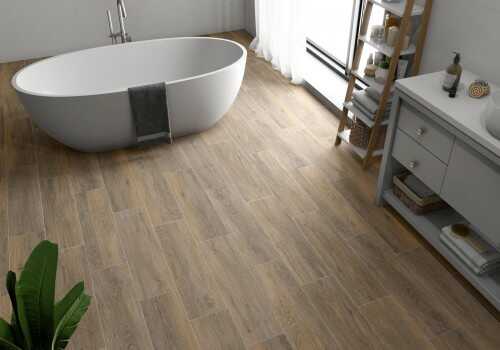 Gres Atrium Viggo Roble 120x20x0,8 cm