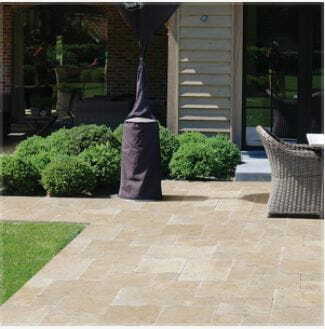 Trawertyn 12mm Antyczny Beżowy Classic Mix 40,6x61x1,2 cm