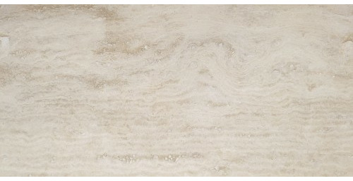 TRAWERTYN BIANCO CLASSIC VEIN CUT FILLED&HONED 12mm 61x30,5x1,2