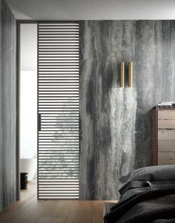 Spiek kwarcowy Grande Marazzi Brera Grey Lux 320x160x0,6 cm