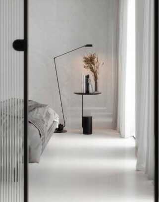 Spiek kwarcowy Grande Marazzi Onice Bianco Poler 278 cm x 120 cm x 0,6 cm