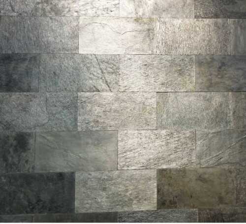 Kamień elewacyjny-dekoracyjny kwarcytowy Silver Shine 30x60