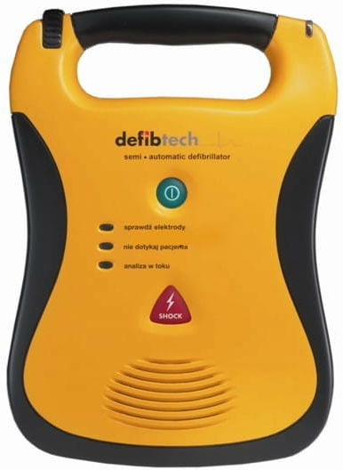 Lifeline Defibtech AED LIFELINE dwufazowy baterią 7 letnią ! AED