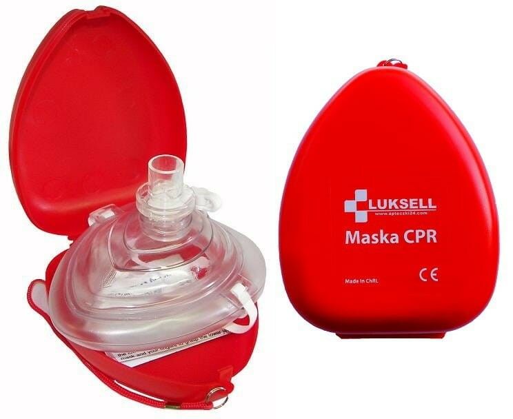 Luksell Maska do sztucznego oddychania CPR - POCKET MASK