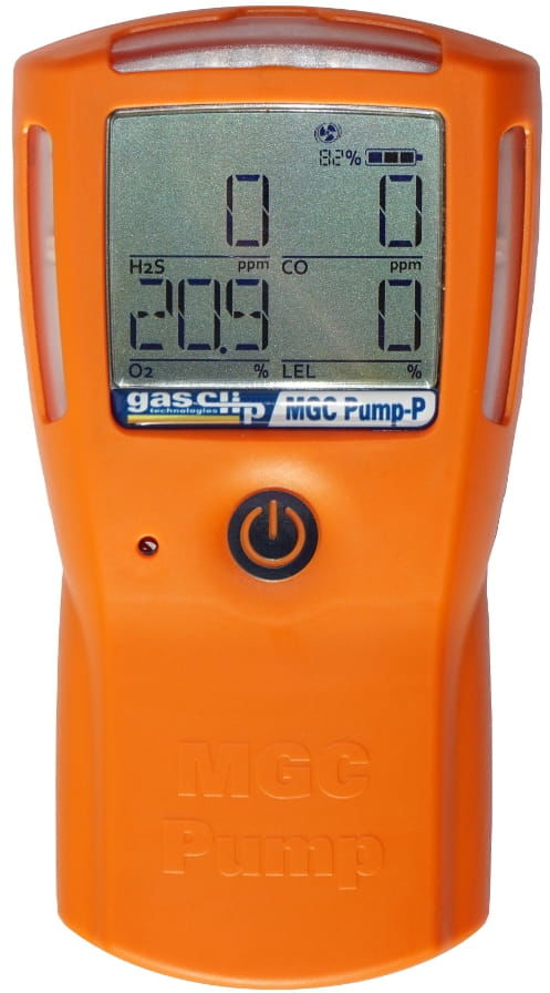 Gasclip MULTI GAS CLIP PUMP - detektor wielogazowy z wbudowaną pompką zasysającą