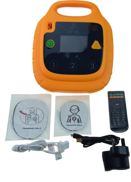 Sendpol Trainer AED 112p - AED treningowy z wyświetlaczem