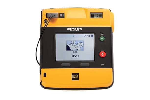 Stryker Defibrylator AED LIFEPAK 1000 z funckją EKG