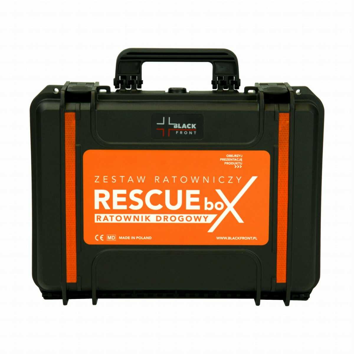 Med-war Walizkowy zestaw ratowniczy RESCUEbox  RATOWNIK DROGOWY
