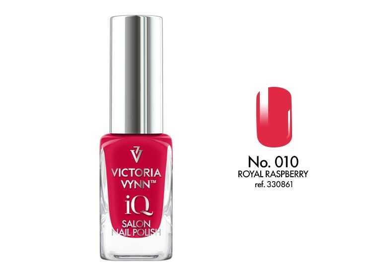IQ SALON NAIL POLISH no 010 ROYAL RASPBERRY