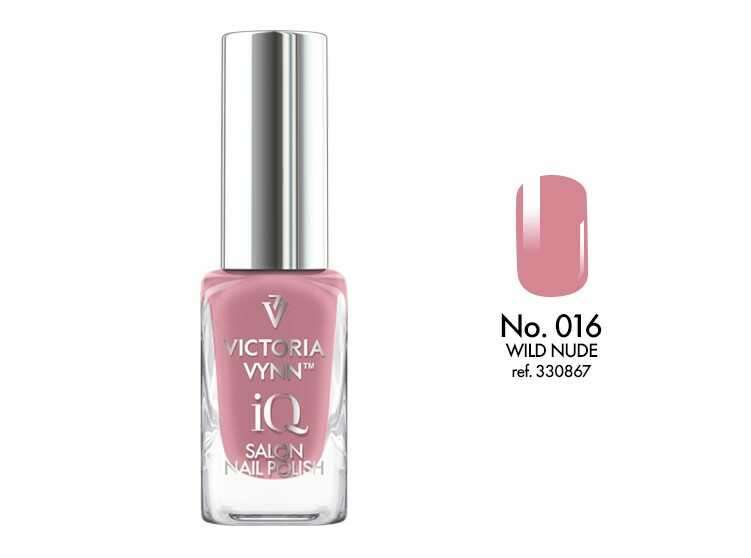 IQ SALON NAIL POLISH no 016 WILD NUDE