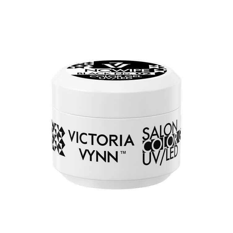 COLOR GEL NO WIPE BLACK UV/LED