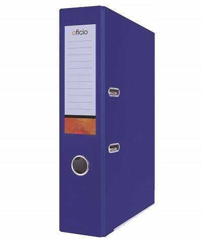 Segregator Oficio A4/75 mm niebieski