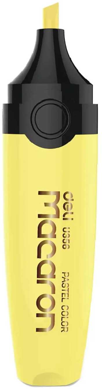 Zakreślacz Deli U356YL żółty końcówka 1-5mm