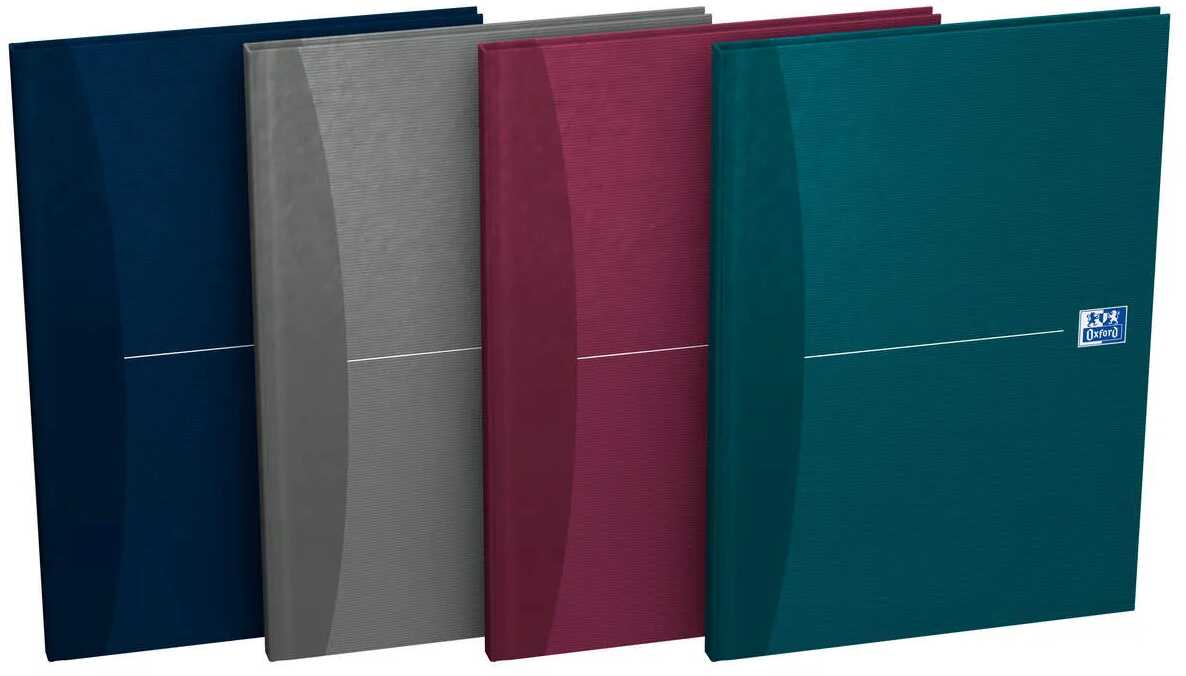 Brulion Oxford essentials a4/96 kartek kratka mix kolorów