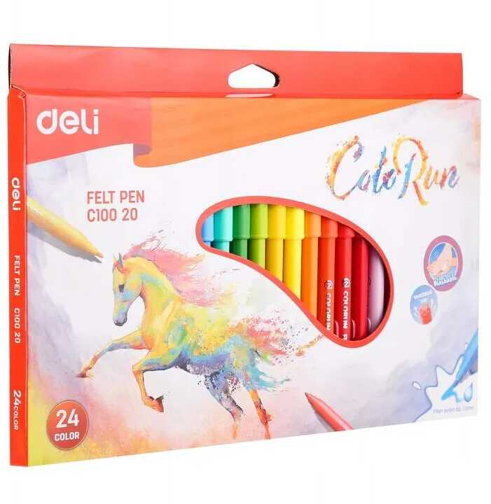 Flamastry Deli C10020 24 kolory