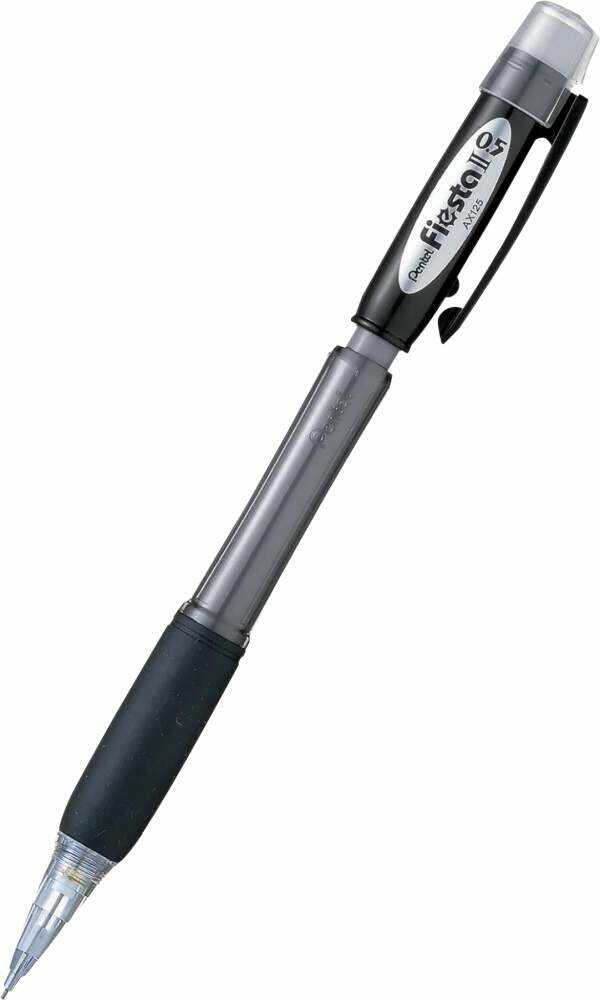 Ołówek automatyczny Pentel ax125 0.5mm fiesta czarny