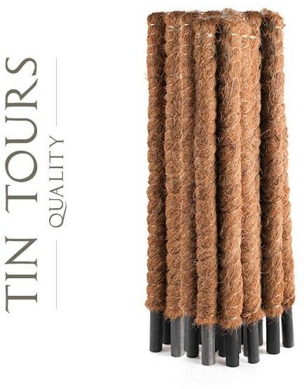 KOMPLET 9 SZT. PODPORA KOKOS+PLASTIK 32mm x 150cm