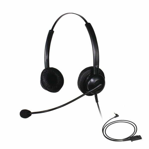 Słuchawki Platora Basic-D + kabel do telefonu DECT (jack 2.5 mm)