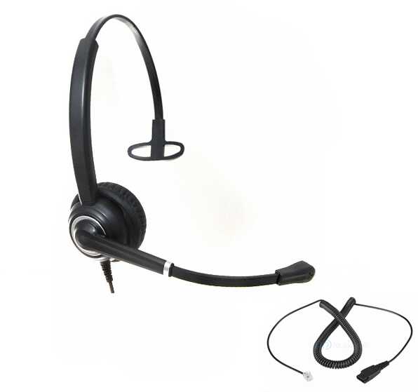 Słuchawka call center Platora Pro-M + kabel do telefonów Grandstream