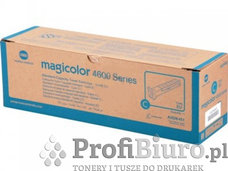 Toner Minolta A0DK451 Cyan do drukarek (Oryginalny)