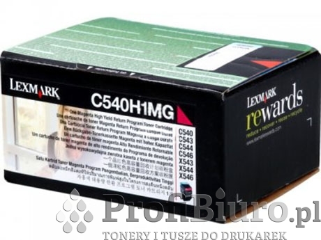 Toner Lexmark C540H1MG Magenta do drukarek (Oryginalny)