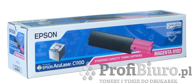 Toner Epson C13S050192 Magenta do drukarek (Oryginalny) [1.5k]