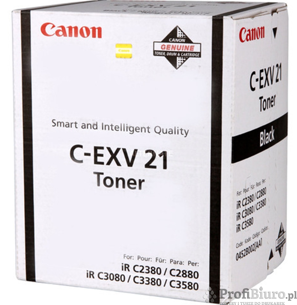 Toner Canon C-EXV21 Black do kopiarek (Oryginalny) [26k]