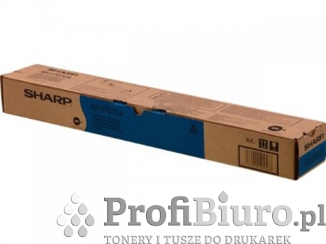 Toner Sharp MX-27GTCA Cyan do drukarek (Oryginalny)