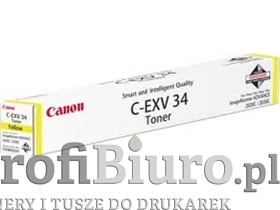 Toner Canon C-EXV34 Yellow do kopiarek (Oryginalny)