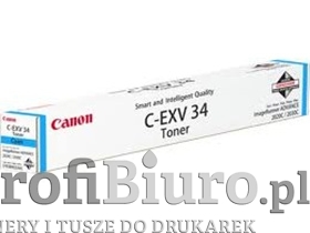 Toner Canon C-EXV34 Cyan do kopiarek (Oryginalny)