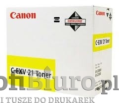 Toner Canon C-EXV21 Yellow do kopiarek (Oryginalny) [14k]
