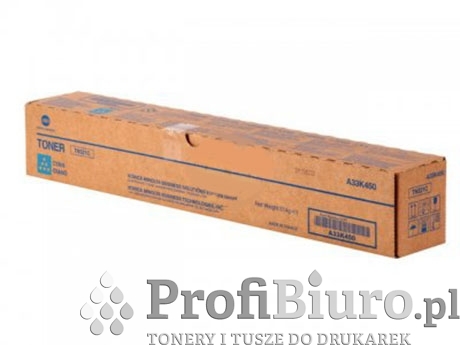 Toner Konica-Minolta TN321C / A33K450 Cyan do kopiarek (Oryginalny) [25k]