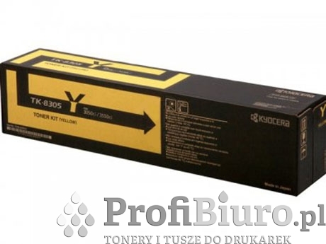 Toner Kyocera TK-8305 Y Yellow do drukarek (Oryginalny)