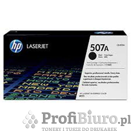 Toner HP 507A / CE400A Black do drukarek (Oryginalny) [5.5k]