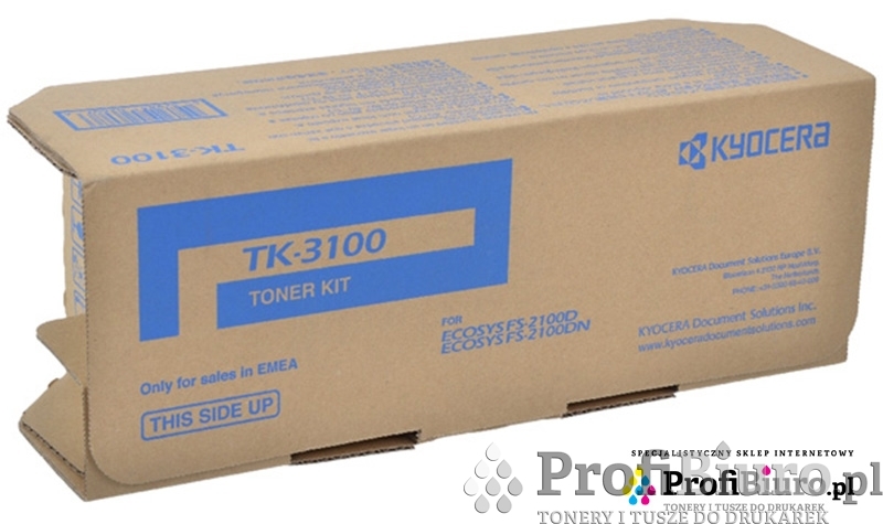 Toner Kyocera TK-3100 Black do drukarek (Oryginalny) [12.5k]